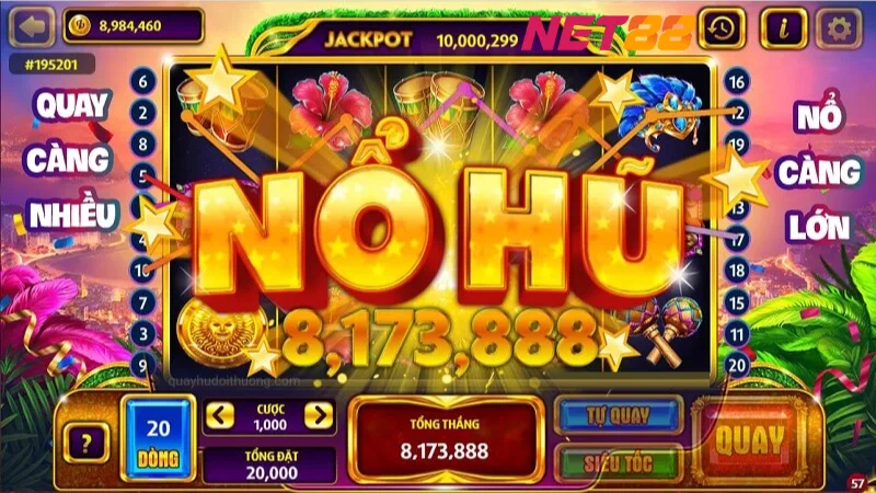 Nổ hũ online: Trò chơi giải trí ăn tiền thật uy tín Net88 Lưu ý quan trọng khi chơi Nổ hũ online tại Net88