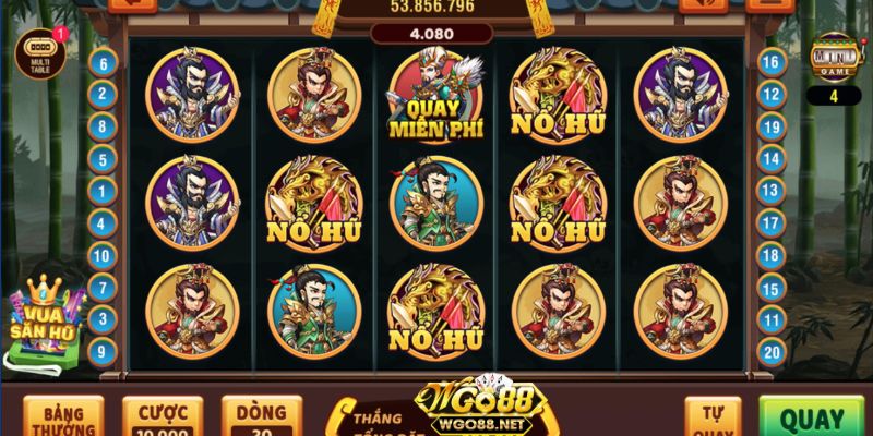 Go 88 Tổng hợp các tính năng vượt trội của nổ hũ tam quốc