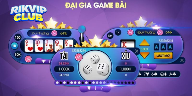 Rikvip Hệ thống game bài được trau chuốt đa dạng và kỹ lưỡng
